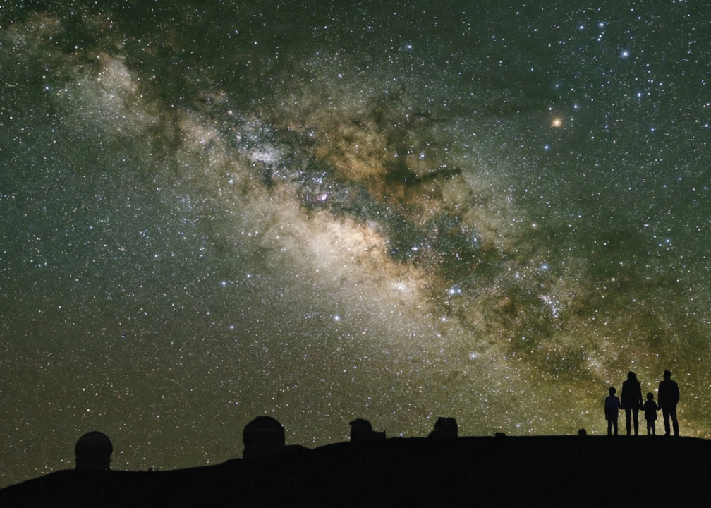 Stargazing on Mauna Kea